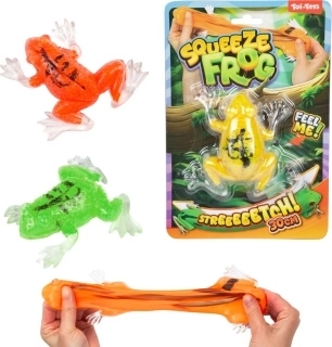 Navlačiva gumena žaba 10 cm