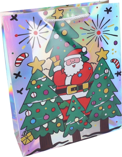 Christmas design with a shiny effect