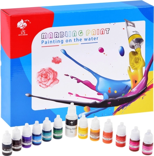 Hidrografski set za slikanje na vodi s 12 boja