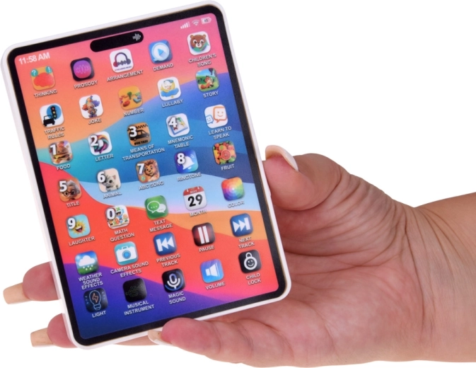 Interaktivni tablet sa svjetlima i zvukovima (jezik: engleski)
