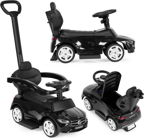 Guralica s vodilicom MERCEDES C‑Class s interaktivnim volanom – crna