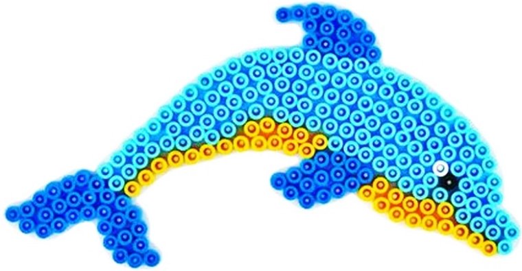 Pegla podloga dupin za perlice 5 mm