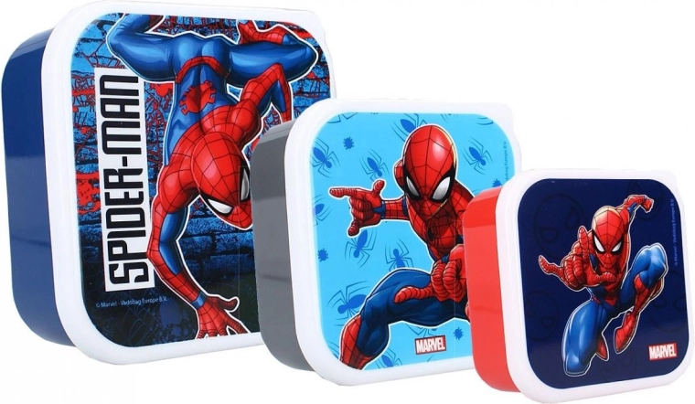 Set kutija za užinu Spider-Man (3 kom)