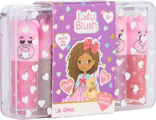 Create It! LuluBlush dječja sjajila za usne – set 6 kom