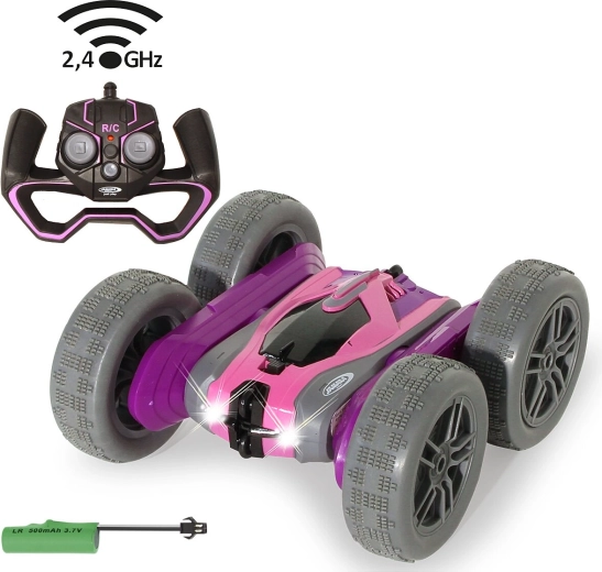 JAMARA SpinX kaskaderski RC automobil ljubičasto-ružičasti, 2,4 GHz