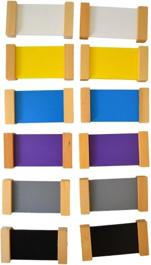 11 pairs of colors to expand chromatic perception