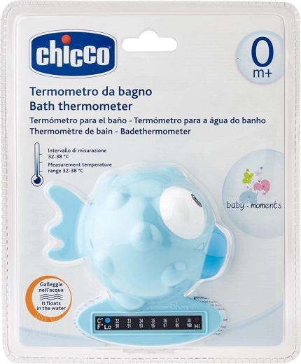 Chicco termometar za kadu ribica svijetloplava