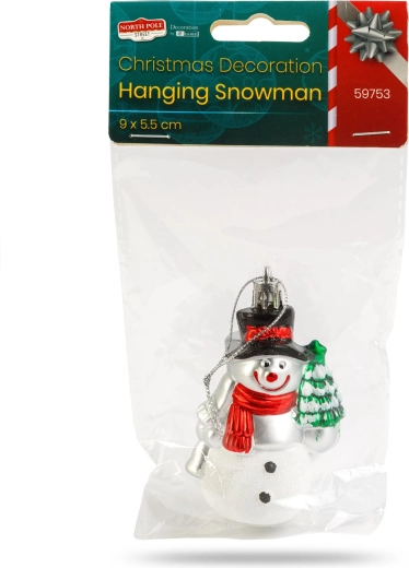 Lightweight plastic ornament