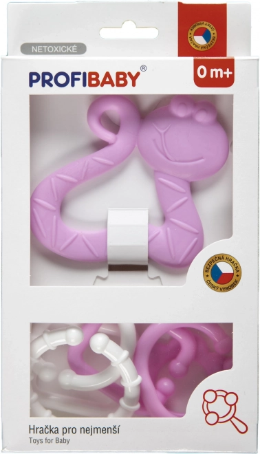 Set grickalica i kopči za bebe, pastelne boje