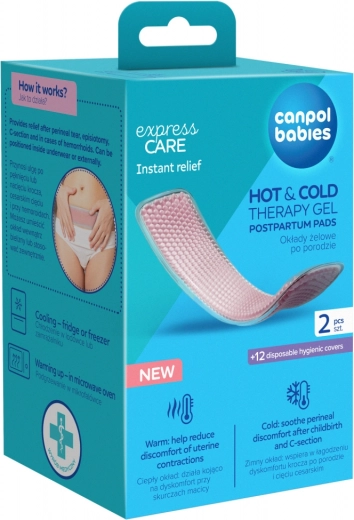 Poslijeporođajni gel jastučići HOT & COLD od Canpol babies, 2 kom