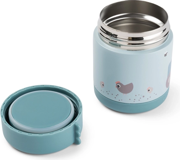 Done by Deer food jar Tiny farm blue 300 ml