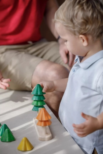 Developing fine motor skills and hand–eye coordination
