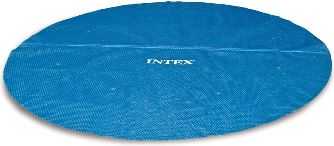 Keeps heat and helps warm the water with the sun