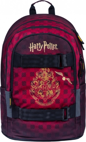 školska torba BAAGL Skate Harry Potter Hogwarts bordo