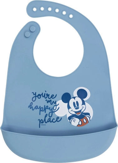 Mickey Mouse silikonski slinček Full of Smiles 30 cm