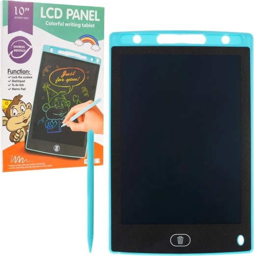 Elektronički crtaći tablet 10" za djecu i odrasle – Plava