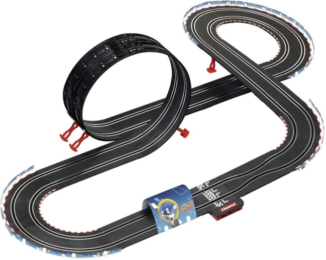 Action track with looping and viaduct