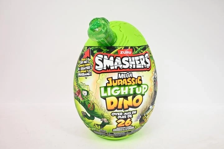 Zuru Smashers Jurassic svjetleći dinosaur u divovskom jajetu