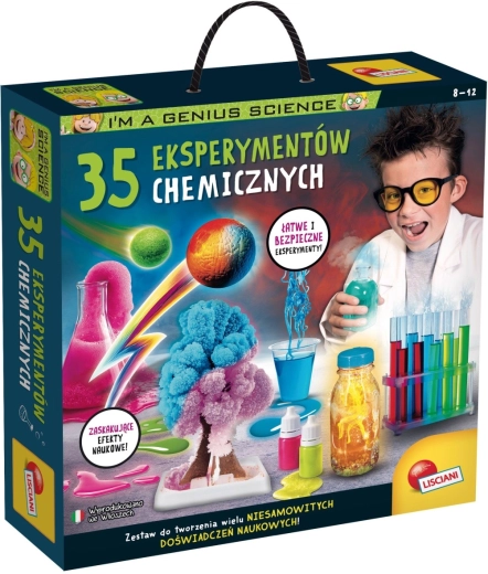 I’m a Genius Science Kit with 35 Chemical Experiments