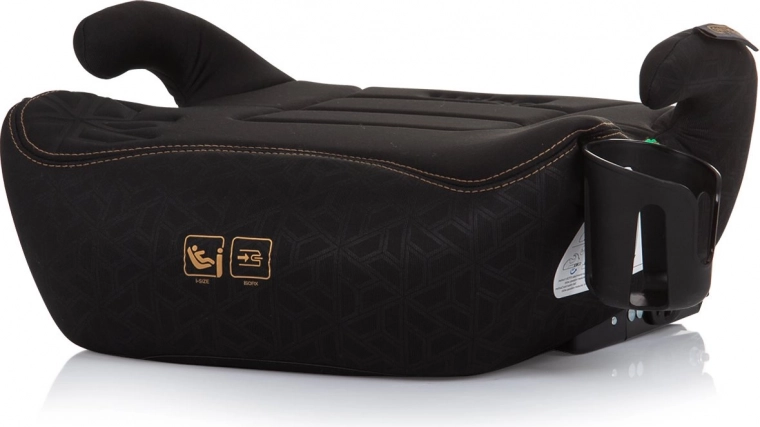 Chipolino povišeno sjedalo Wing i-Size 125–150 cm s Isofixom – Obsidian