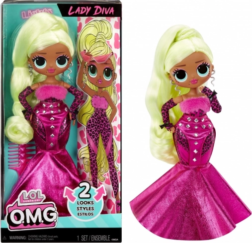 Lutka L.O.L. Surprise! O.M.G. Lady Diva – modna lutka s dodacima