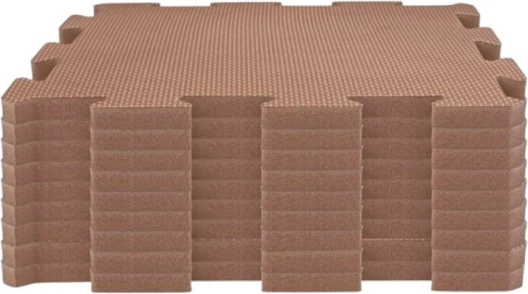 NIDO NIDO pjenasta podloga za igru puzzle caramel (9 dijelova)