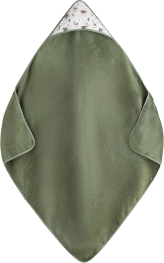 Large 100 × 100 cm size and hanging loop