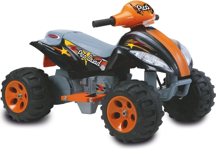 Stable quad bike with good traction