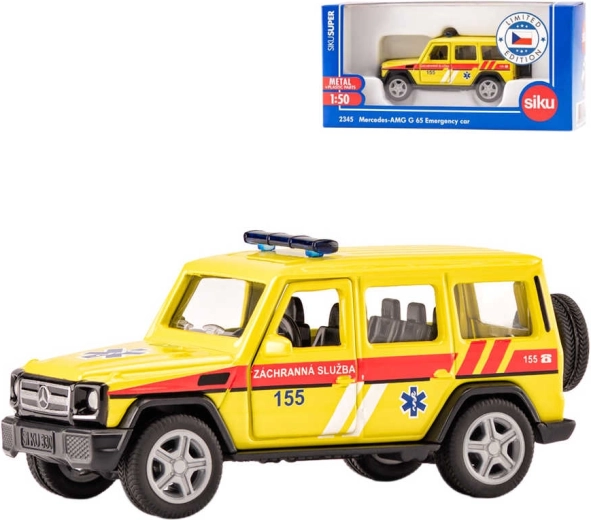 Siku super sanitka Mercedes‑AMG G65 (češka verzija) - 1 komad