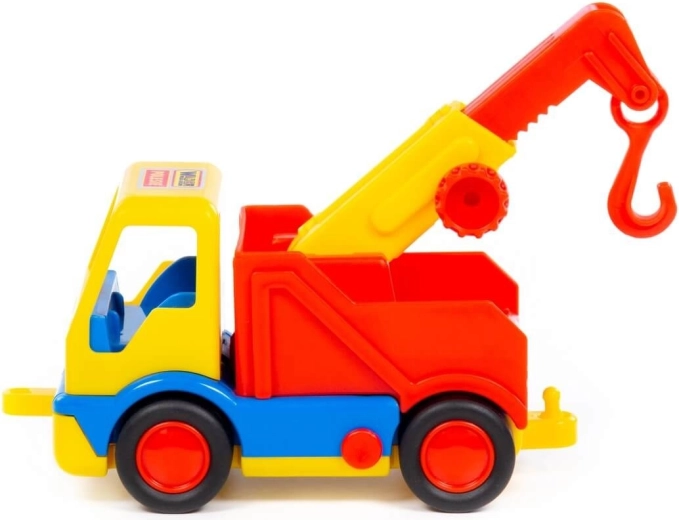 Colourful tow vehicle