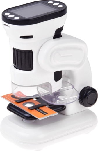 200× to 1000× magnification and easy focusing