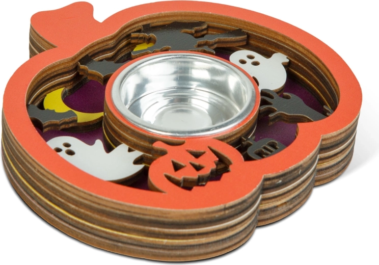 Metal tea light cup