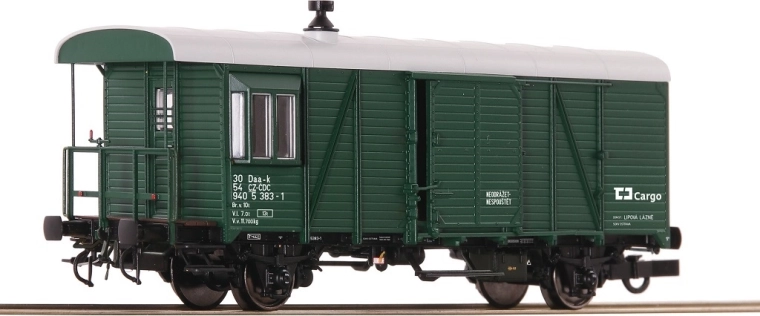 Roco službeni vagon Daa-k ČD Cargo H0