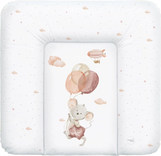 Ceba Baby mekana podloga za presvlačenje Basic Mouse 75 × 72 cm