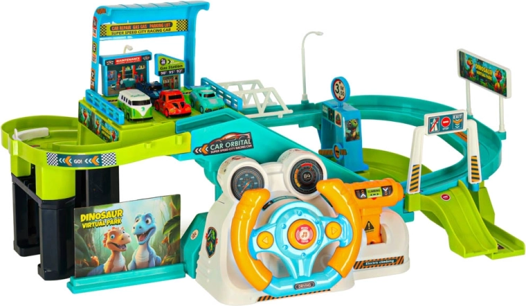 Steering wheel with sound effects