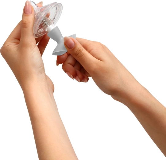 Practical nipple brush