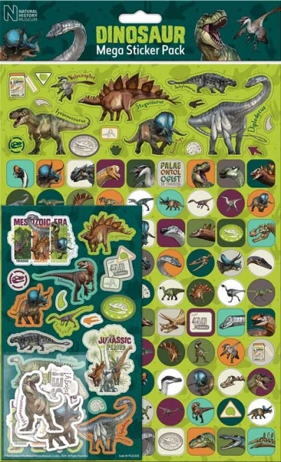 Mega pakiranje naljepnica dinosauri