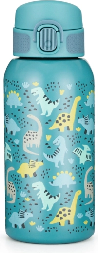 PETITE&MARS Stainless Steel Insulated Bottle with Spout 500 ml Dino Park
