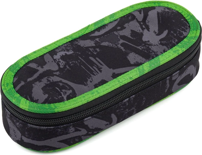 Studentska pernica Topgal etui lime contrast