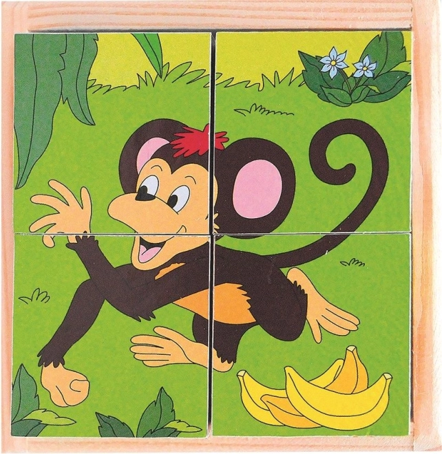 Zoološke puzzle kocke