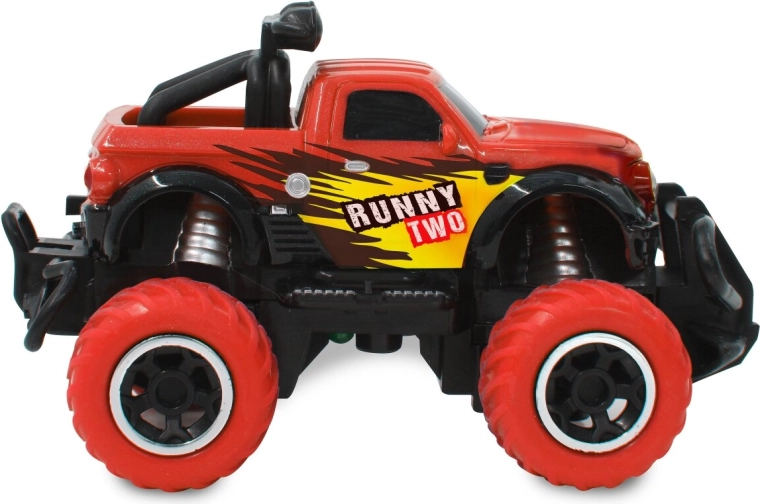 Rubber treaded tires and an off-road look