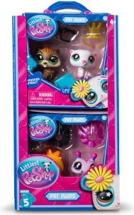 Littlest Pet Shop set od dvije kolekcionarske figurice s dodacima