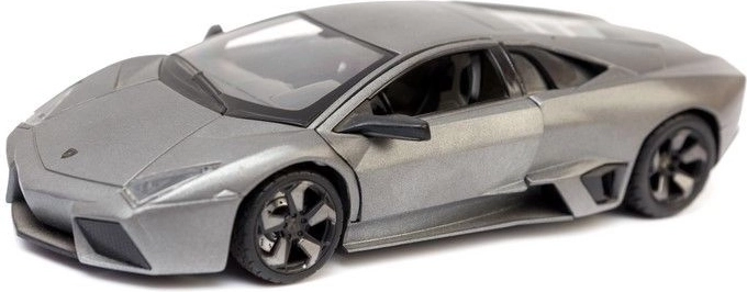 Model auta Lamborghini Reventon 1:24 srebrni - 1 komad