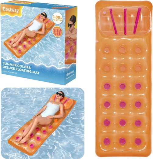 Napuhač plutajuća ležaljka Bestway Summer Colors Deluxe