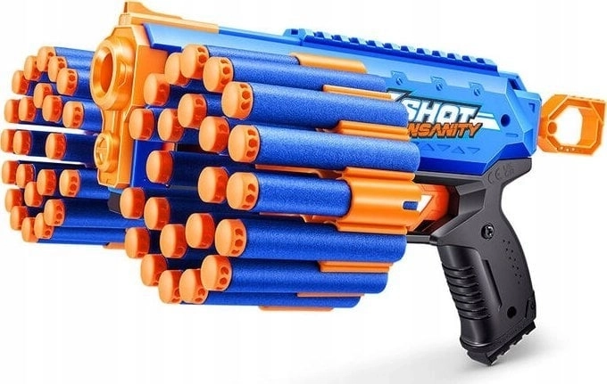 Bold design and action styling of the X-Shot Insanity series