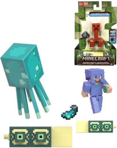 Minecraft zglobna figurica 8 cm s dodatkom (razne vrste) - 1 komad