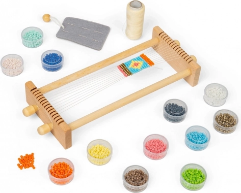 Drveni tkalački stan za perlice Bigjigs Toys