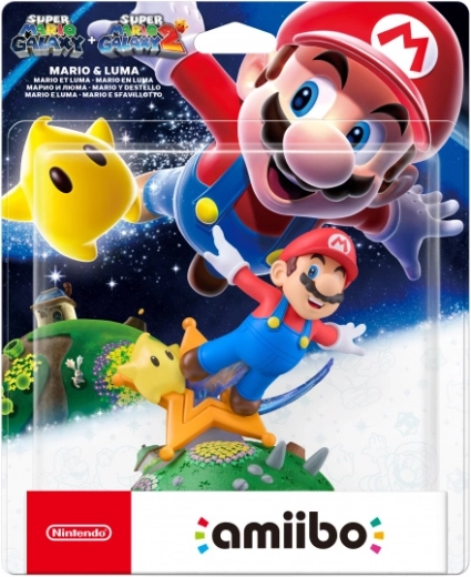 Amiibo figurica Super Mario Galaxy Mario i Luma