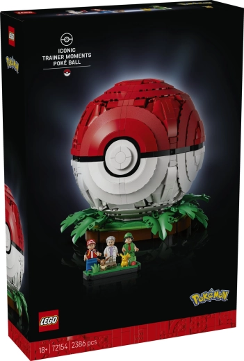 LEGO Pokémon kultna Poké lopta s trenerima