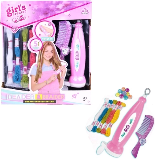Hair Bead Braider with Accessories